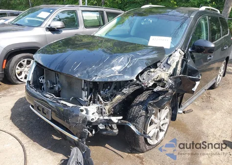 2015 Nissan Pathfinder Sl из США, поврежденный, VIN 5N1AR2MM7FC707876